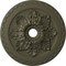 Ekena Millwork Bordeaux Deluxe Ceiling Medallion (Fits Canopies up to 4"), 23 5/8"OD x 3"ID x 2"P, Witch Hazel CM23BOWHF - alternate 1